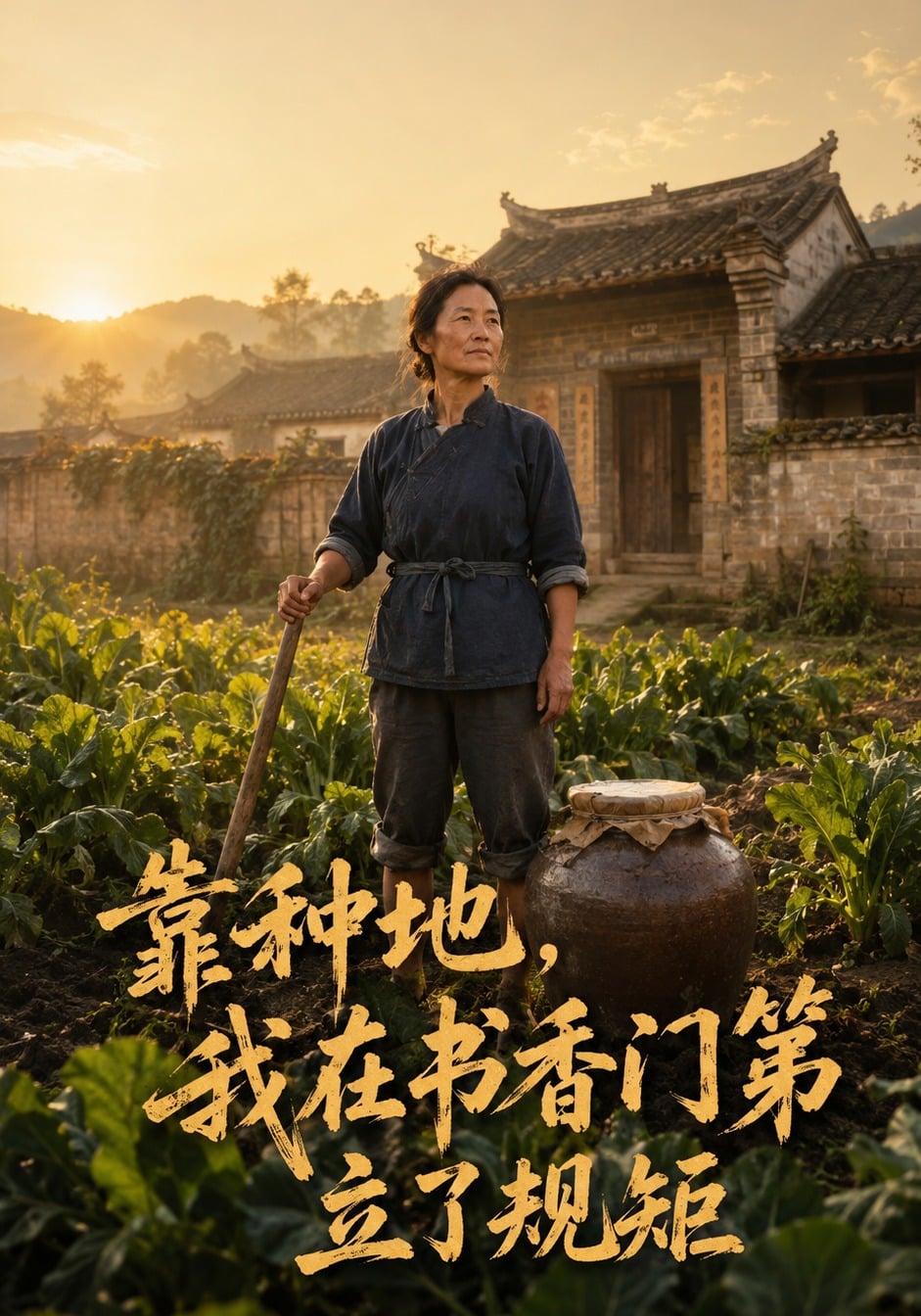 靠种地，我在书香门第立了规矩